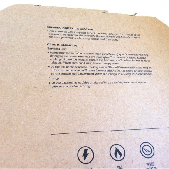 Food Network 10” Ceramic Coated Skillet - Picture 5 of 5